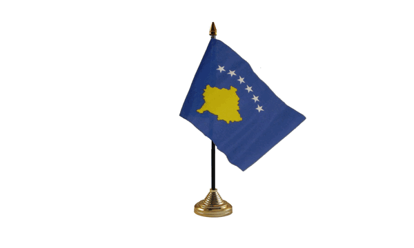 Kosovo Table Flags